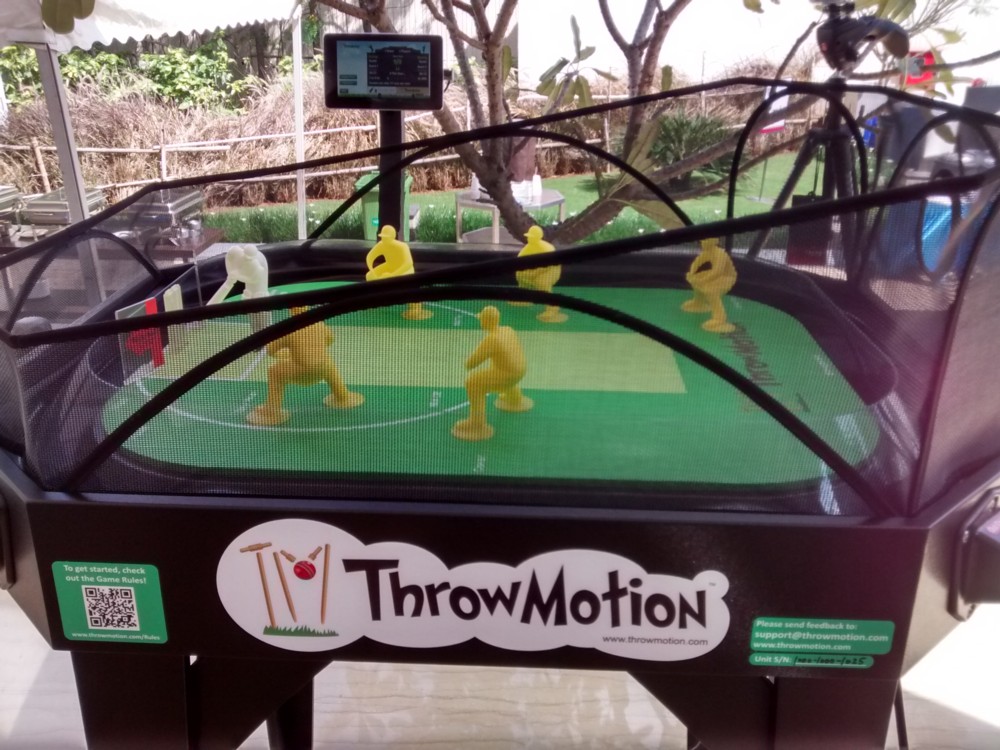 ThrowMotion’s TableTop Cricket Game Blooloop