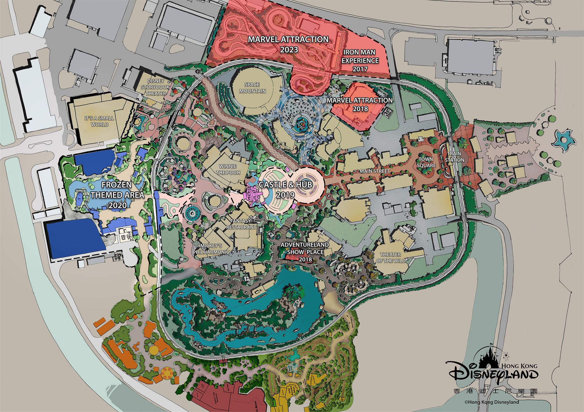 Hong Kong Disneyland Expansion plans