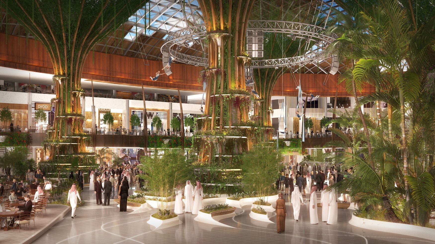 Qatar 27 4m Entertainment Hub For Mall Of Qatar