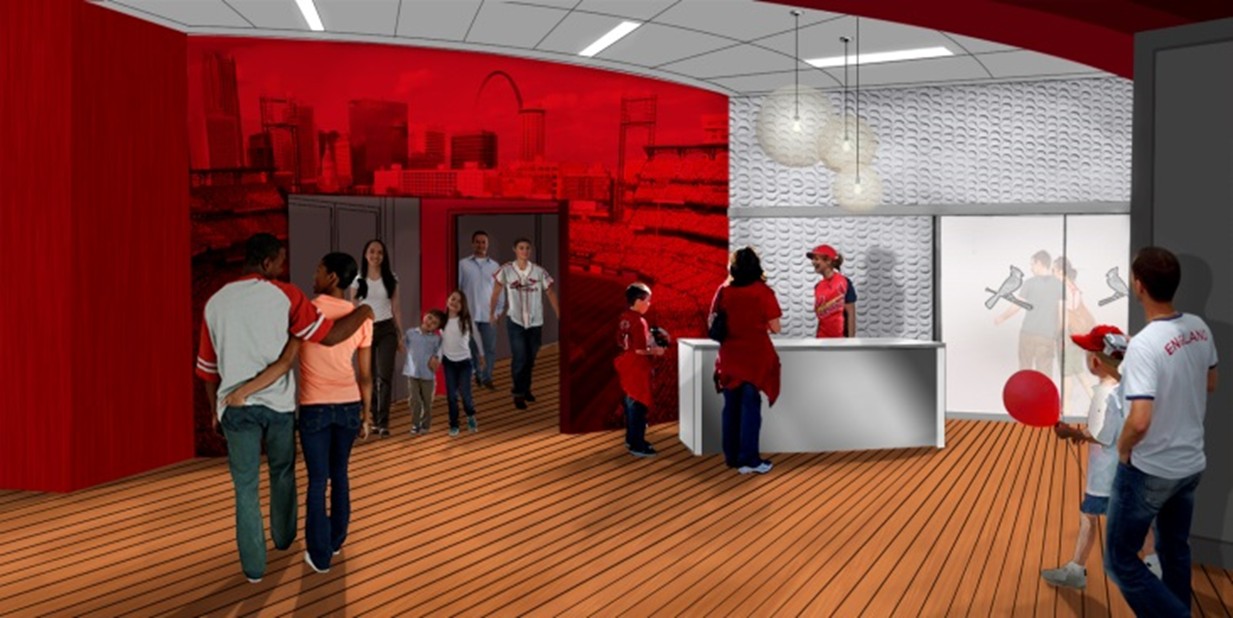 PGAV Destinations Designs The St. Louis Cardinals Hall of Fame and Museum