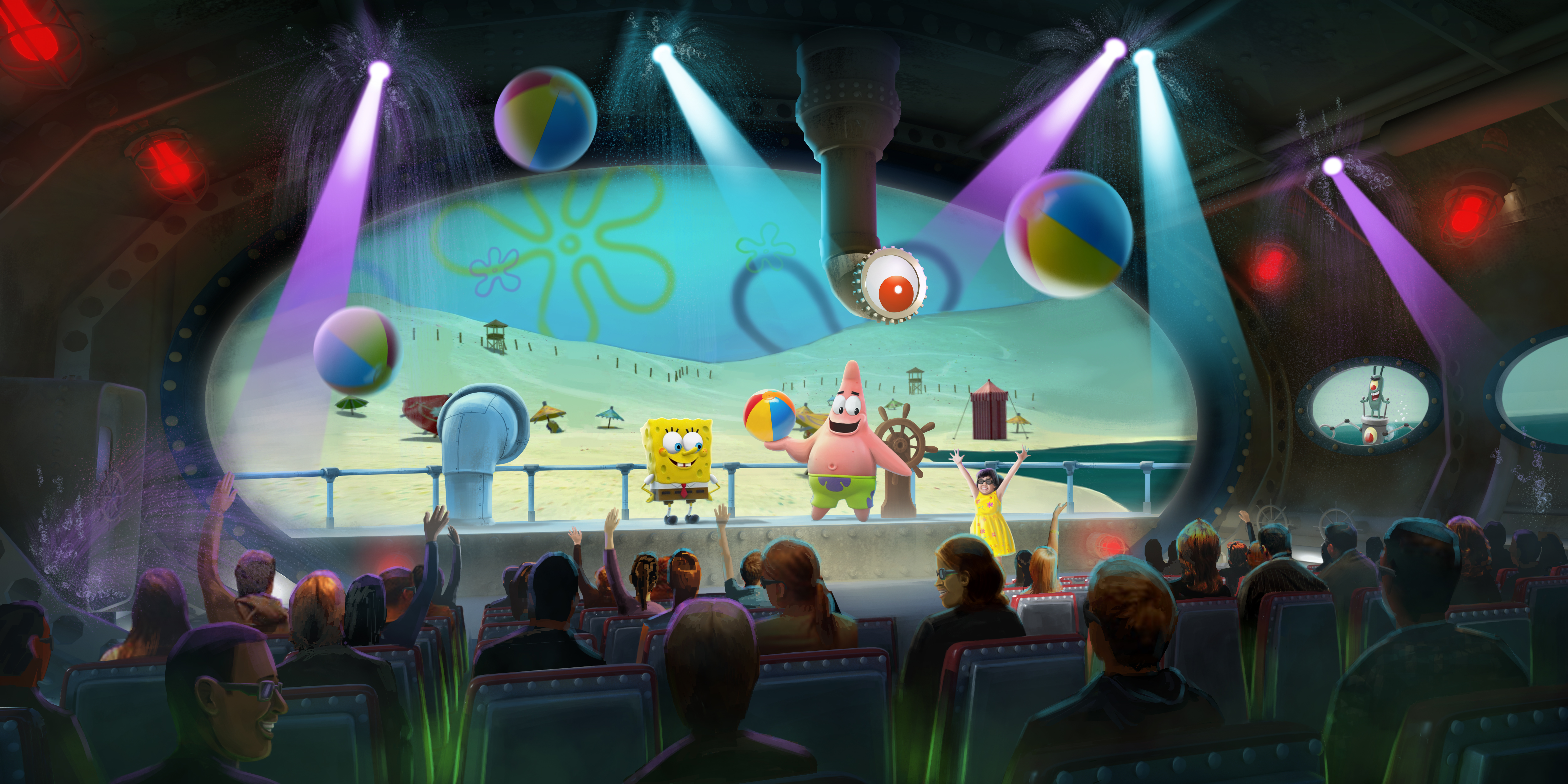 Moody Gardens Launches First Of Its Kind Immersive Spongebob