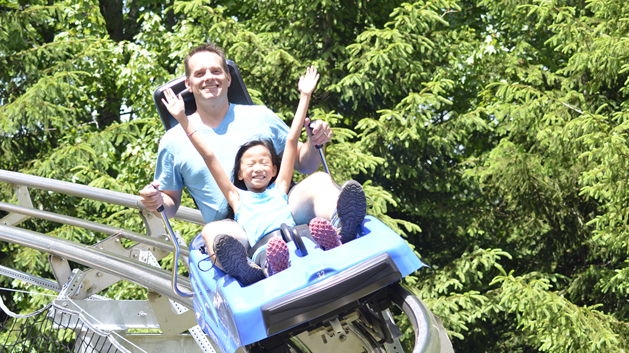 ADG Mountain Coaster Premier Attraction at Branson Mountain Adventure