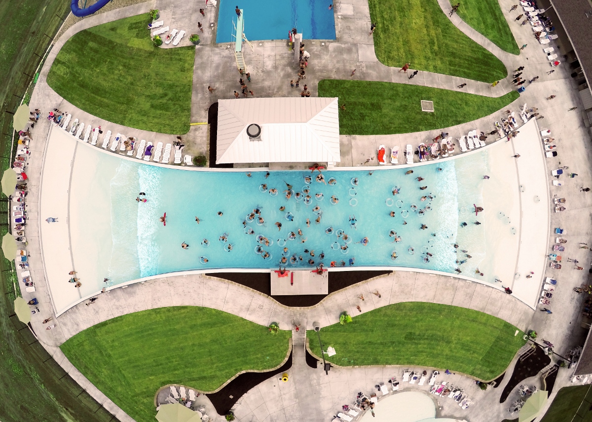 ADG’s New Twin Tides Wave Pool Makes a Splash at Jim Allen Aquatic