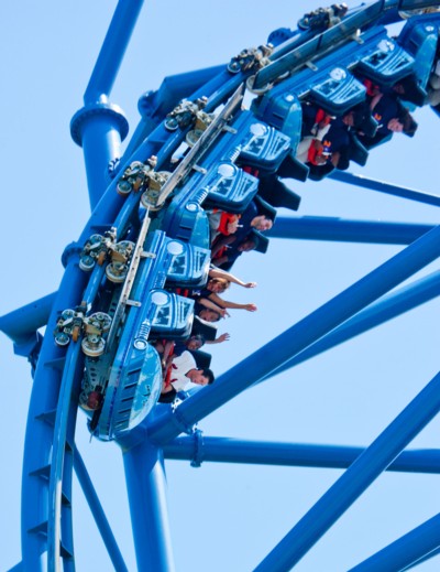Mr Freeze: Reverse Blast Roller Coaster Opens at Six Flags, St. Louis Blooloop