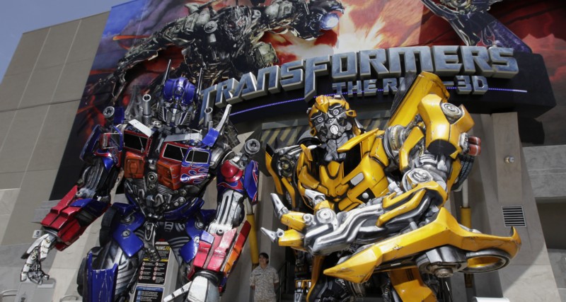 transformers the ride 3d hollywood