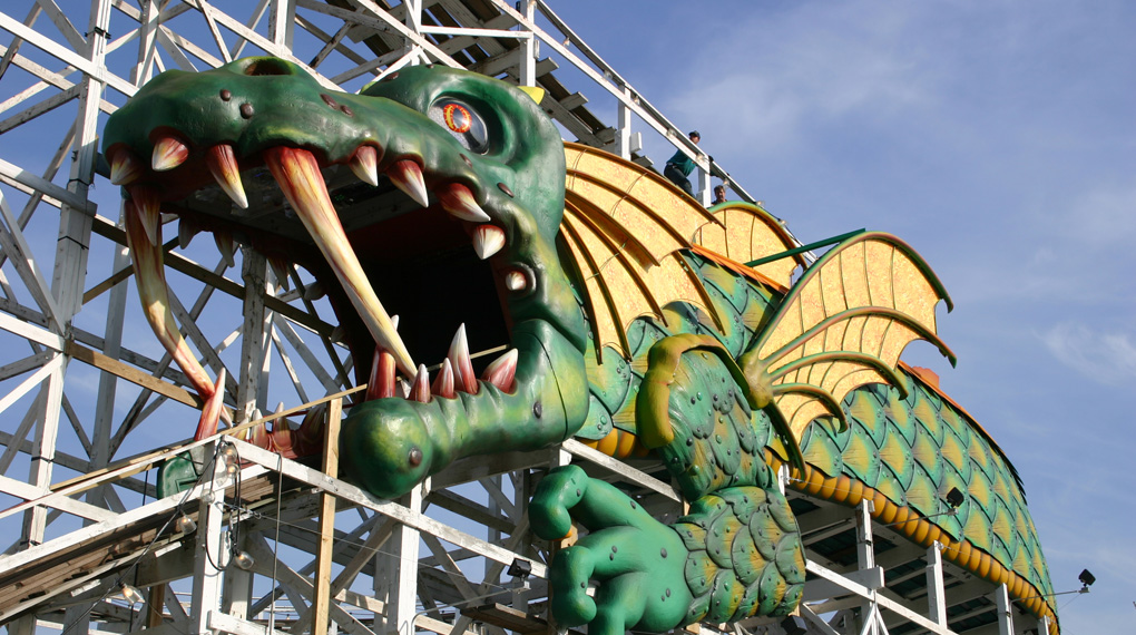 Rye Playland Dragon Coaster – Playland Park, Rye, New York Blooloop