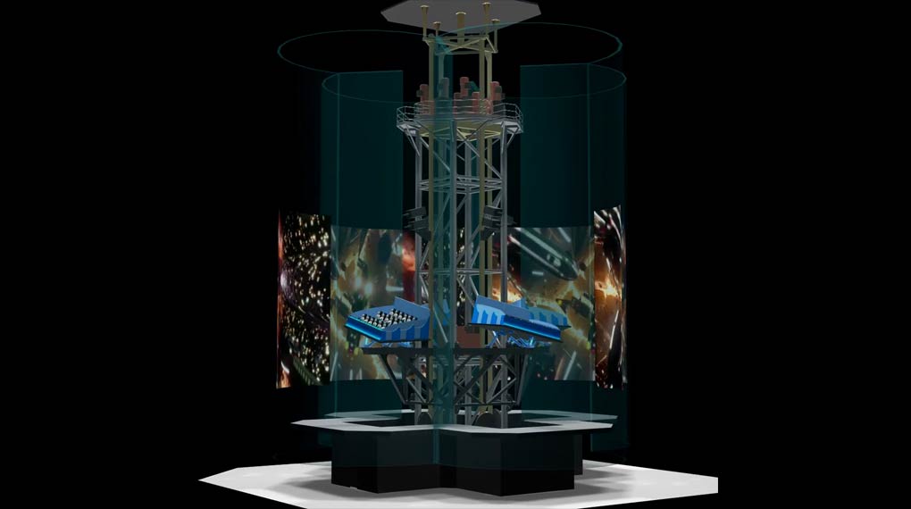 Ultra Tower ™ - An Immersive Media Drop Tower Blooloop