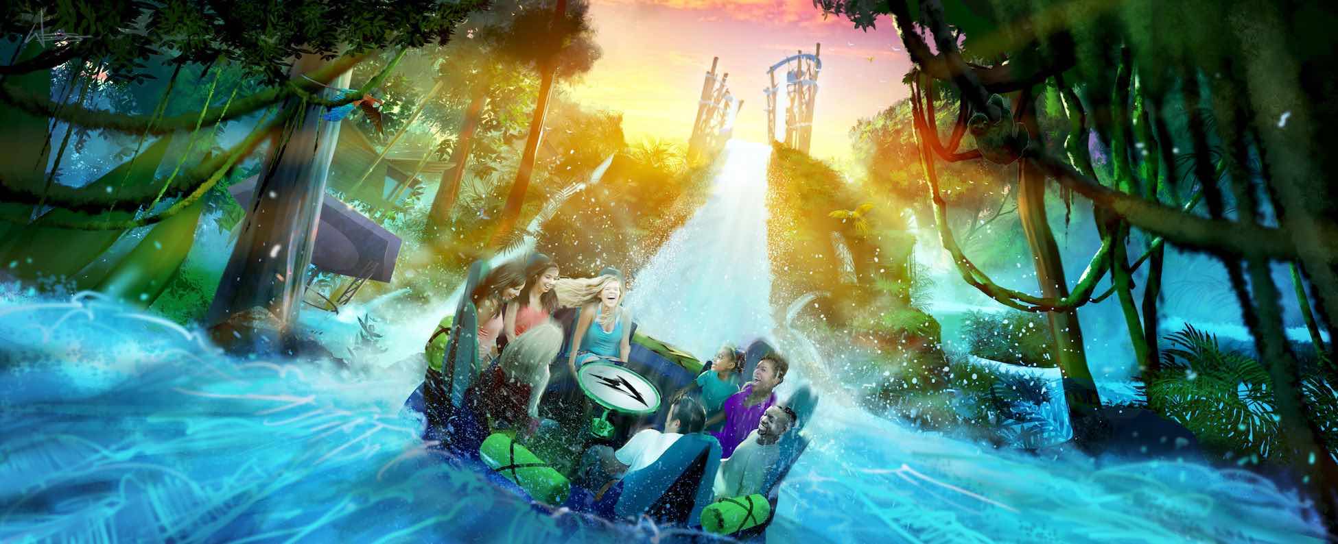 Infinity Falls And Kraken Unleashed In Seaworld S Ambitious Plans Blooloop - jurassic park river rapids adventure roblox