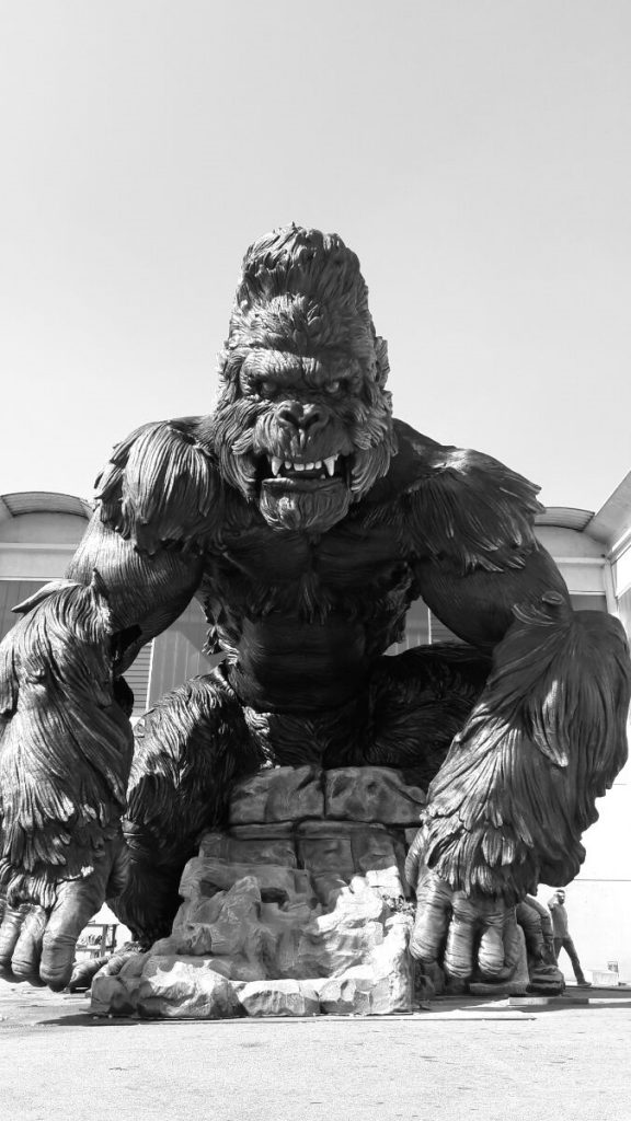 EOS King Kong world largest animatronic