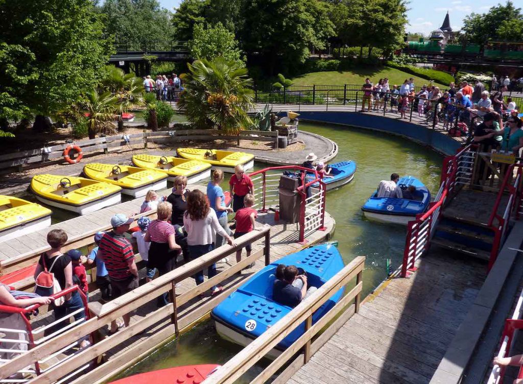 Legoland windsor boats are a popular ride for all ages