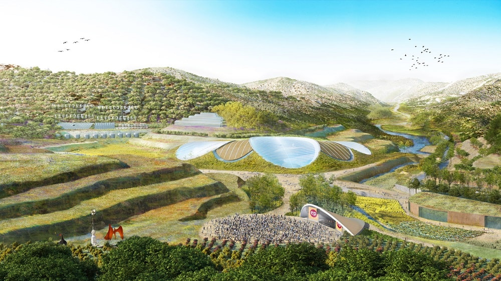 Eden Project China To Include World S Highest Indoor Waterfall