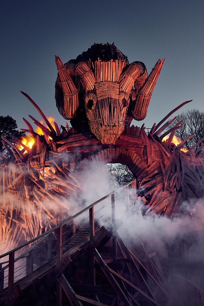 Alton Towers reveals new images of Wicker Man blooloop