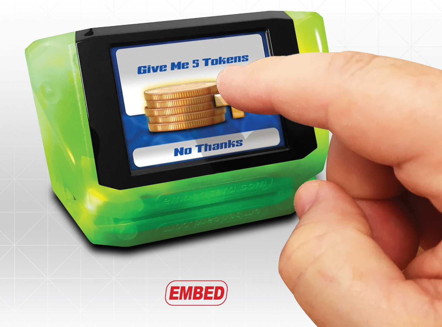 Debit card innovations Embed showcases at Amusement Expo blooloop