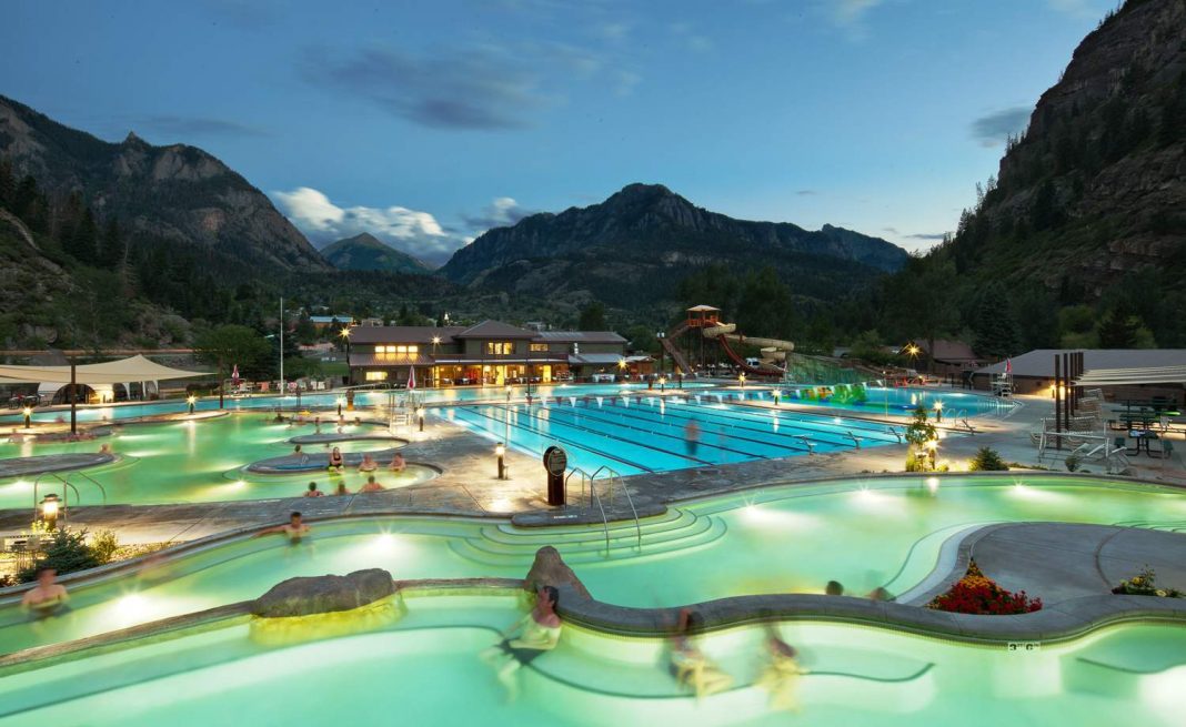 Ouray, Colorado - Cloward H2O And DHM Double Hot Springs Pool Capacity