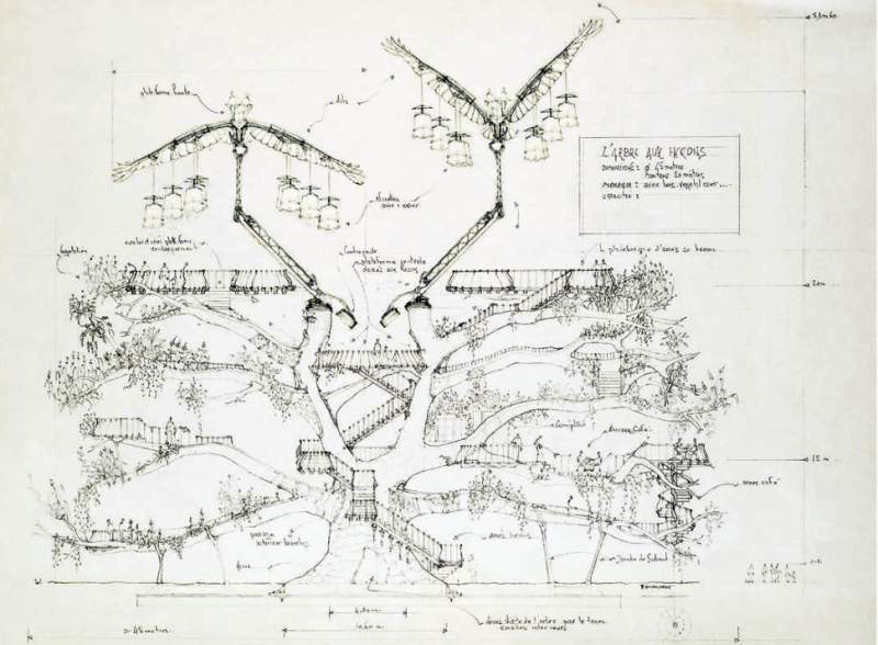 design for Heron Tree by LaMachine