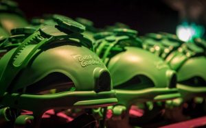 Busch Gardens Williamsburg Battle for Eire VR pre show Emerald Mask