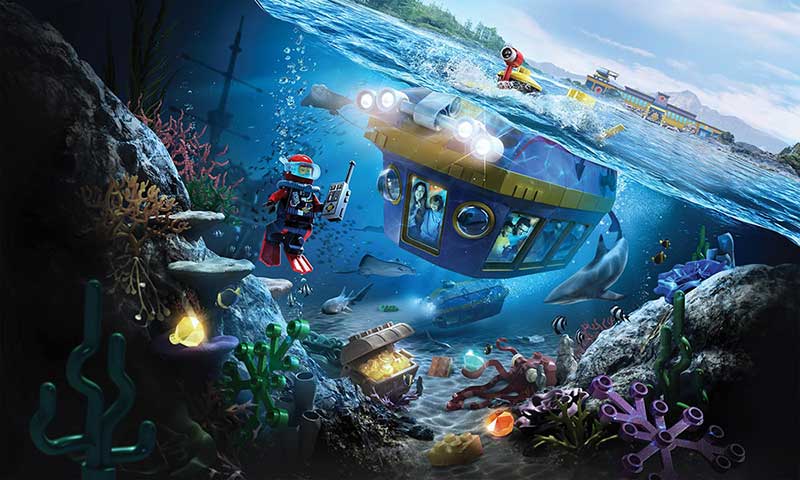 Lego City: Deep Sea Adventure opens at 