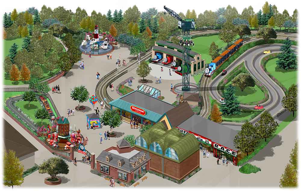 Mattel themed Thomas Town Kennywood Park opens blooloop