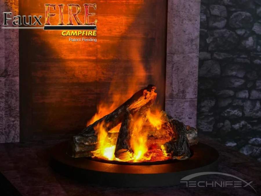 technifex fauxfire campfire IAAPA Attractions Expo 2018