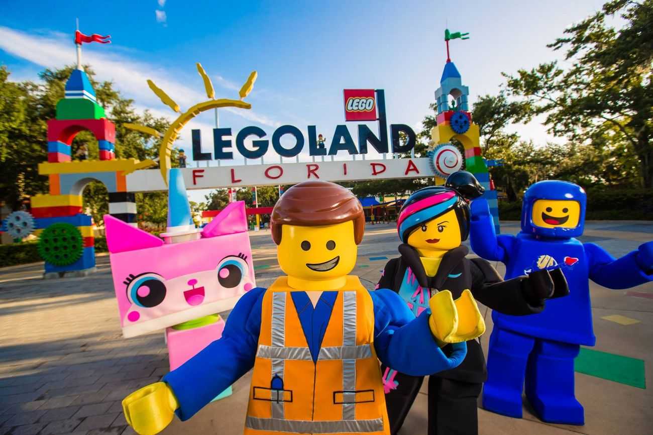 Lego Movie World  Behind The Scenes at Legoland Florida 