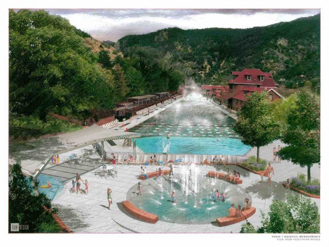 Work begins on new aquatics area at Glenwood Hot Springs blooloop