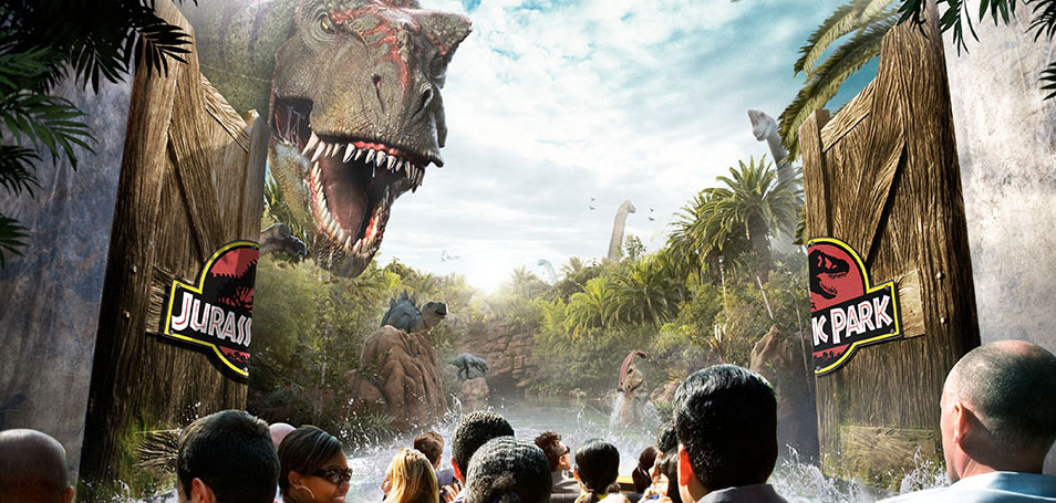 Universal Holds Soft Opening For Jurassic World The Ride Blooloop - completed dinosaur park in roblox jurrassic tycoon 4