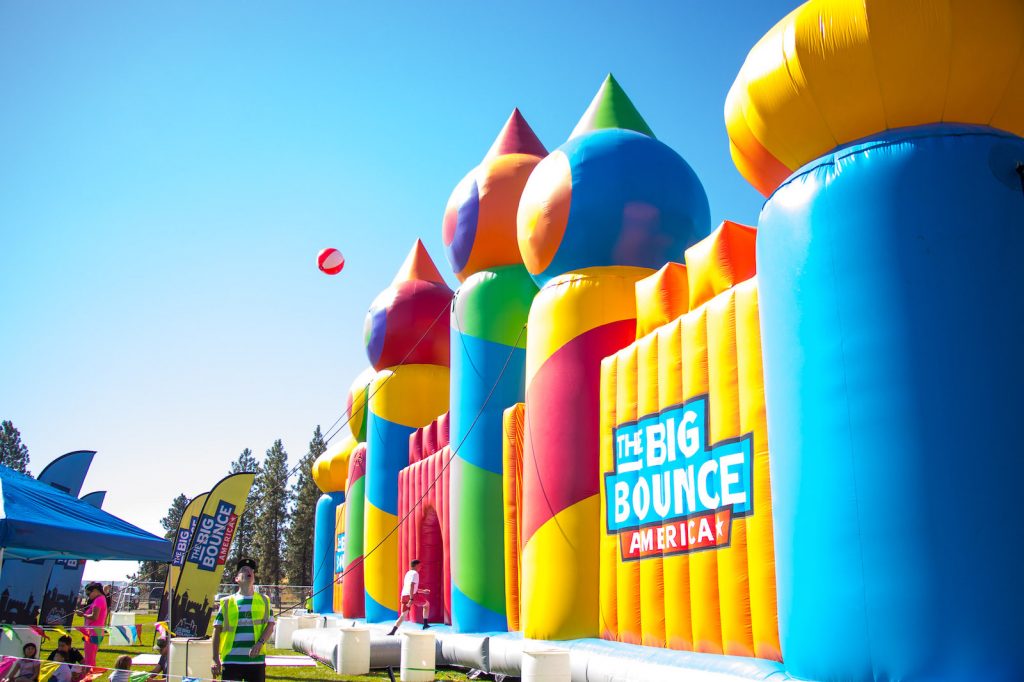 world's largest bouncy ball