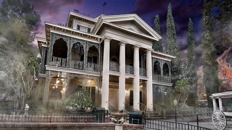 haunted mansion disneyland top theme park attractions